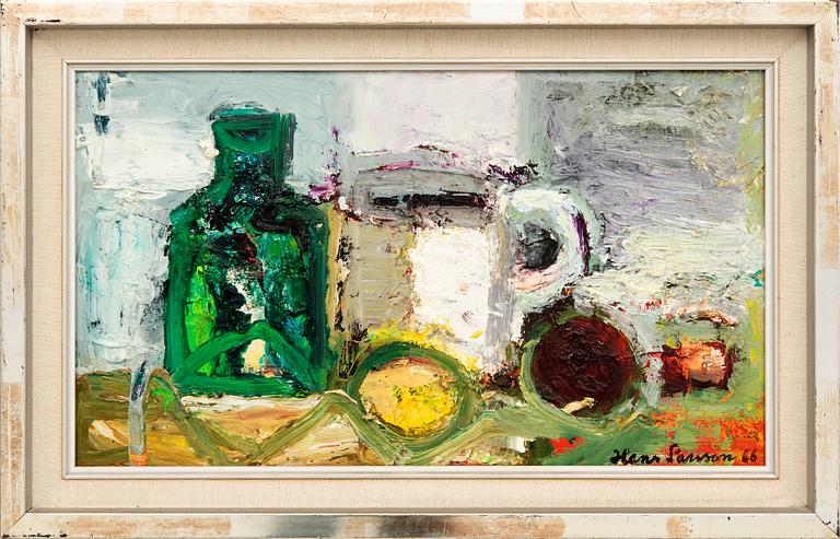 Hans Larsson, oil on canvas signed and dated 66.