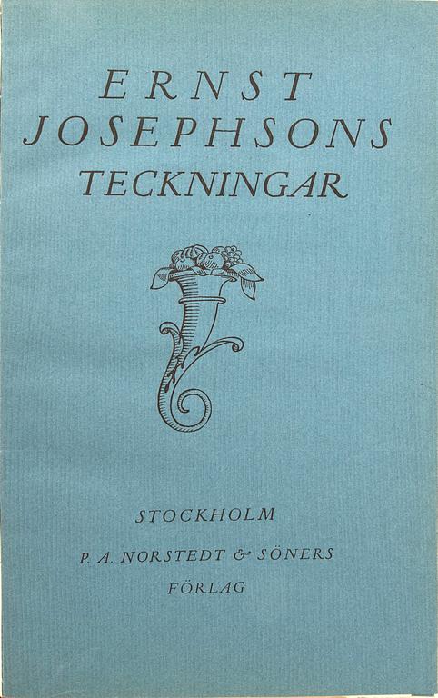 Book "Ernst Josephson's teckningar".