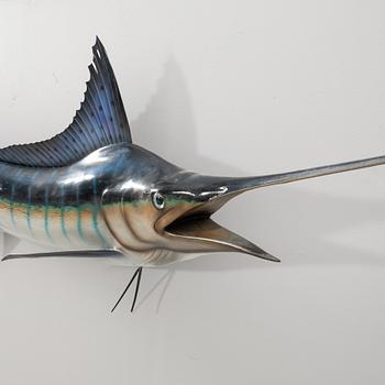 Fish sculpture "Sailfish" second half of the 20th century.