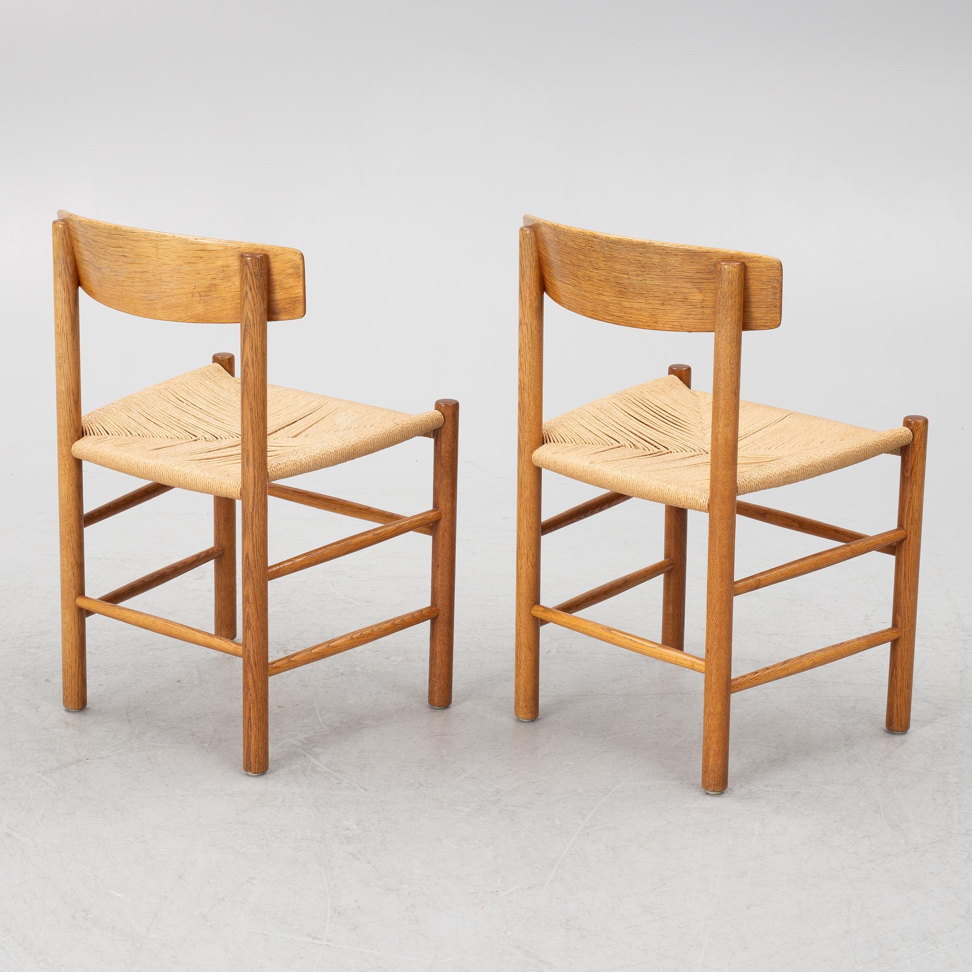 Børge Mogensen, stolar, ett par, "Öresund".