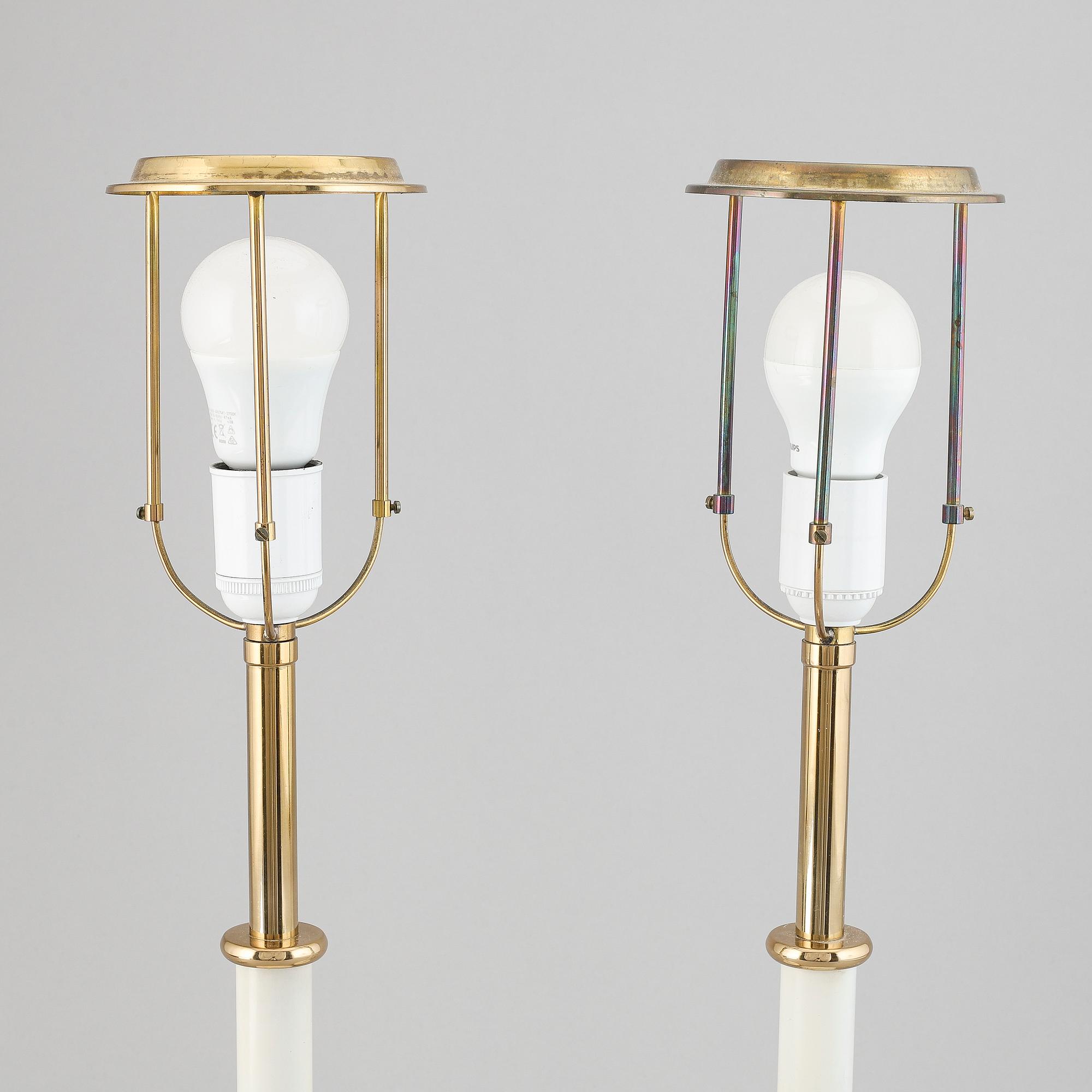JOSEF FRANK, a pair of model 2466 table lights.