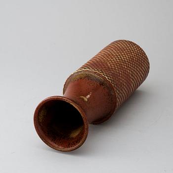 A Stig Lindberg stoneware vase, Gustavsberg Studio 1963.