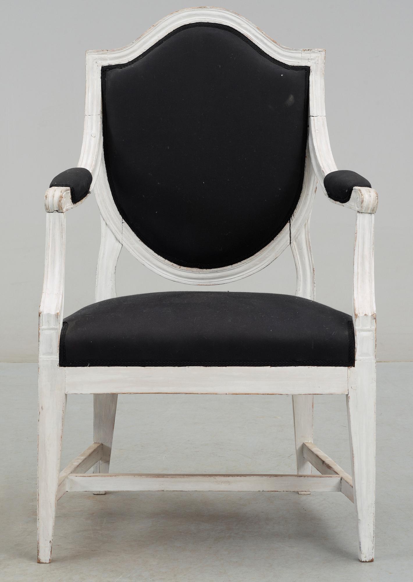 KARMSTOL, gustavianskt provinsarbete 1700-tal.