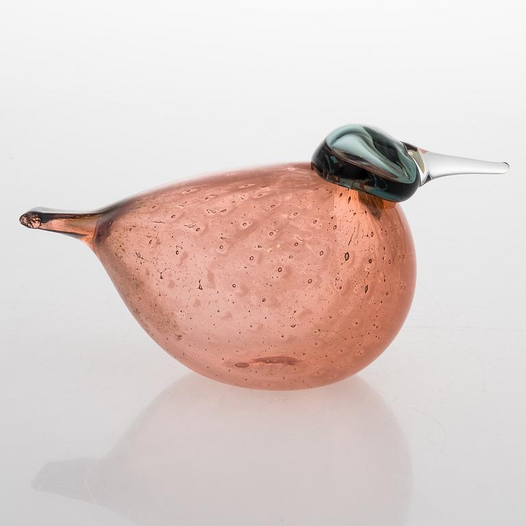 Oiva Toikka, Annual glass bird for the year 2002 signed O. Toikka Nuutajärvi.