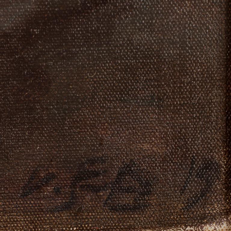 VENNY SOLDAN-BROFELDT, olja på duk, monogramsignerad o otydligt daterad -12 (19?).