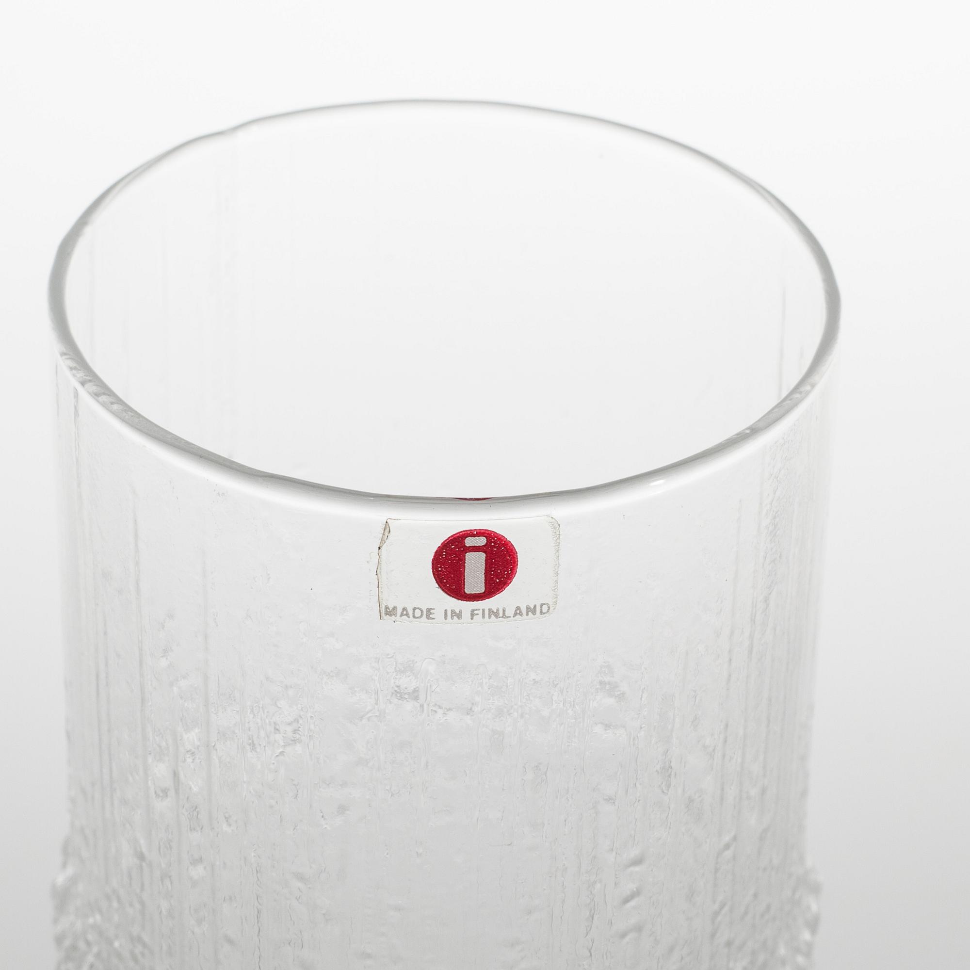 TAPIO WIRKKALA, 42 delar, glasservis, "Niva", Iittala.
