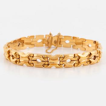 18K gold Italian bracelet.