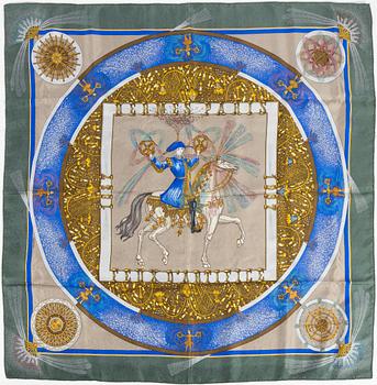 Hermès, scarf, "Feux d'Artifice".