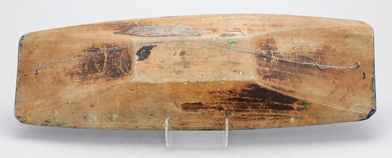 BENGT LINDSTRÖM, bemålat trätråg. Sign.