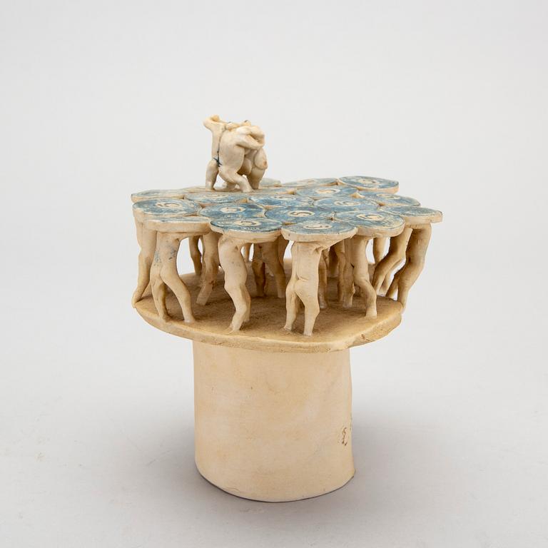 BRITT-INGRID "BIP" PERSSON sculpture, signed, 1960's.