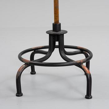 An industrial stool, 20th Century.