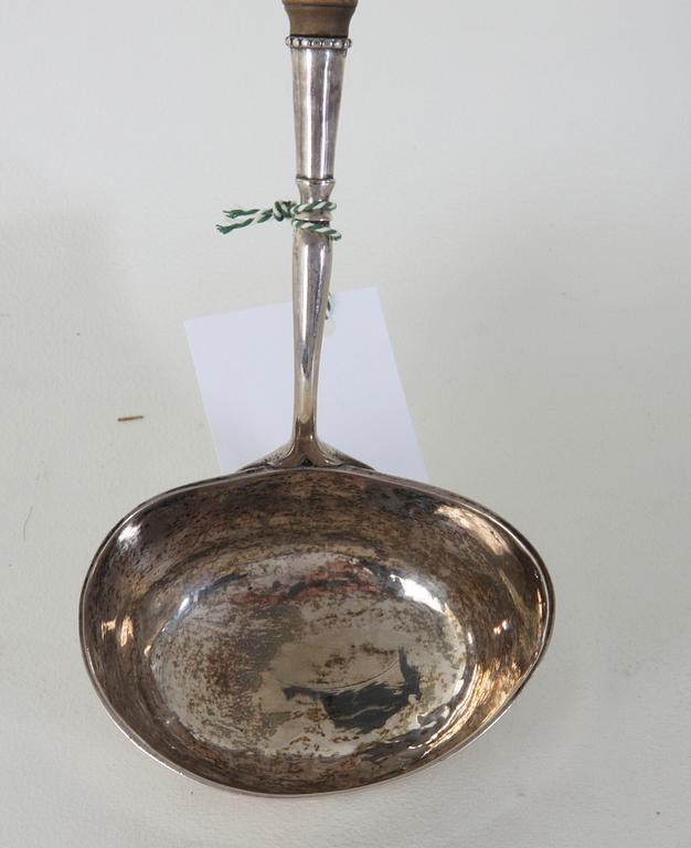 SOPPSLEV. Silver, Jacob Möller, Malmö 1804.