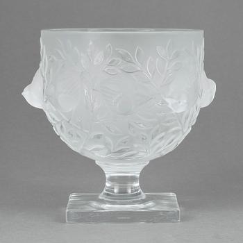 VAS, glas, "Elisabeth", Lalique, signerad, 1900-tal.