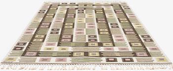 Märta Måås-Fjetterström, matta, "Nyponblomman", rölakan, ca 327 x 197 cm, signerad AB MMF.