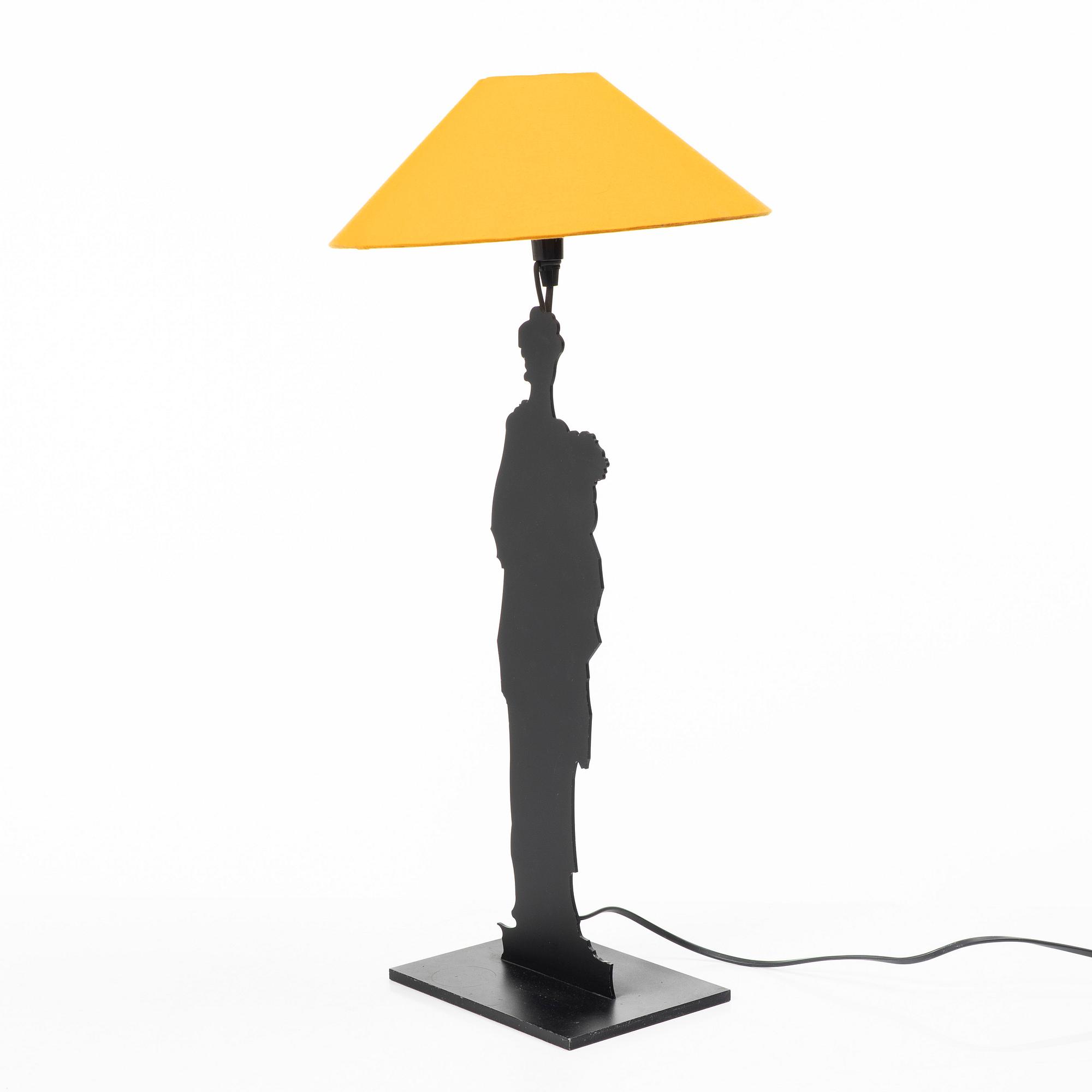 A table lamp, Lieux, France.
