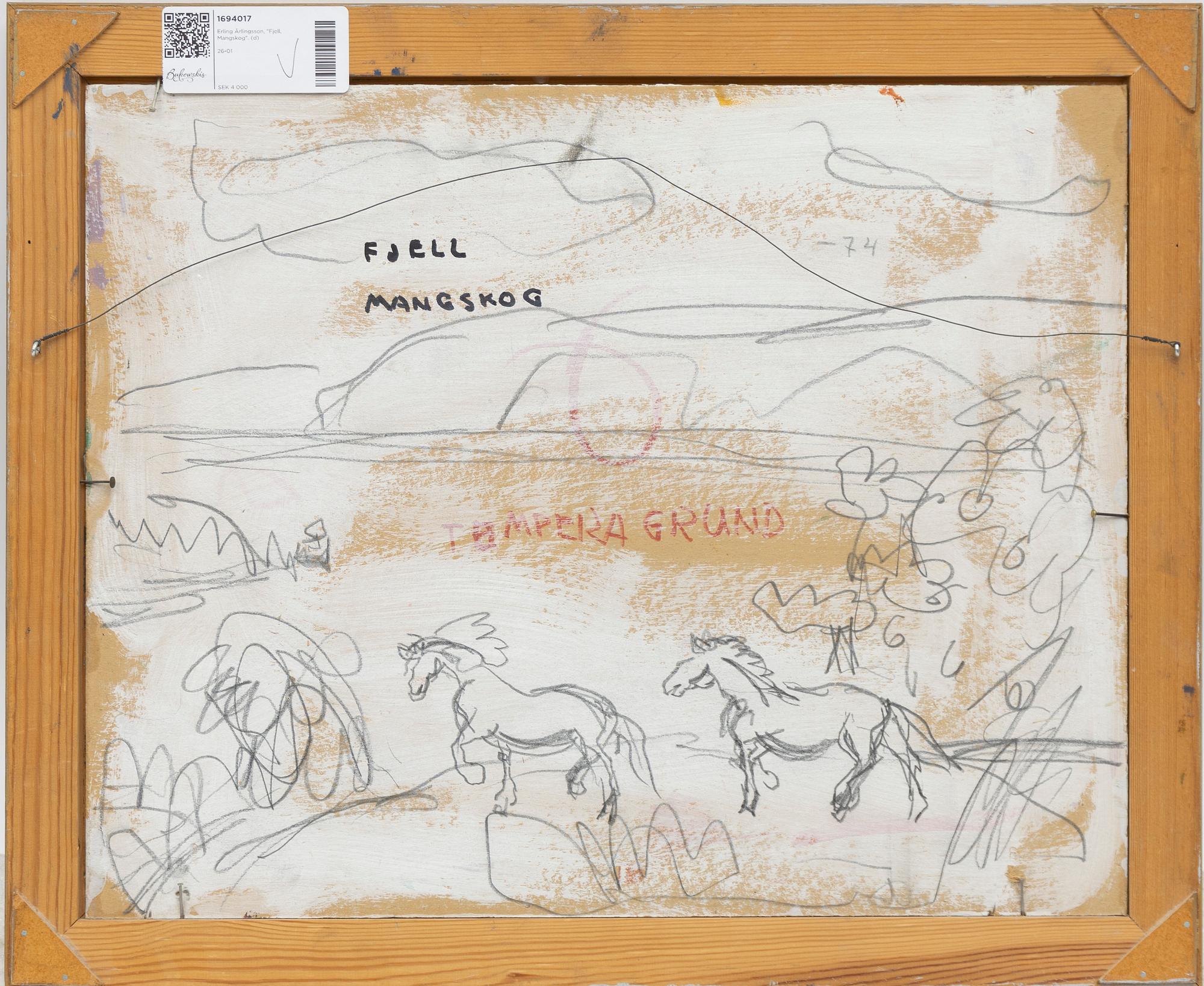 Erling Ärlingsson, "Fjell, Mangskog".