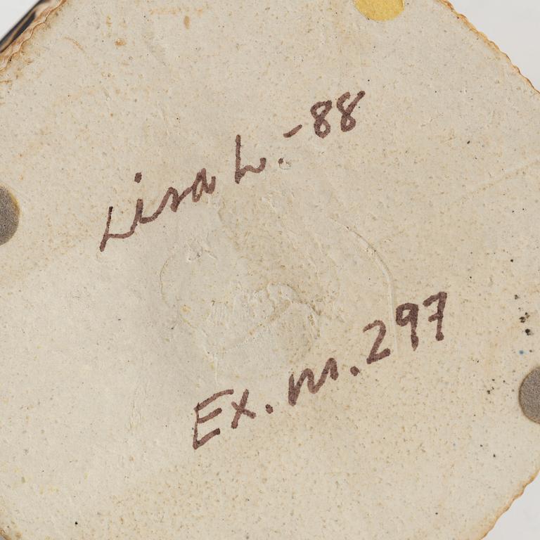 Lisa Larson, a set of six stoneware figurines, Gustavsberg.