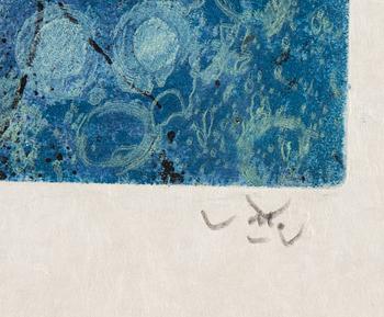 Roberto Matta, mapp med 10 akvatintetsningar, 1975, samtliga signerade med blyerts 25/100,