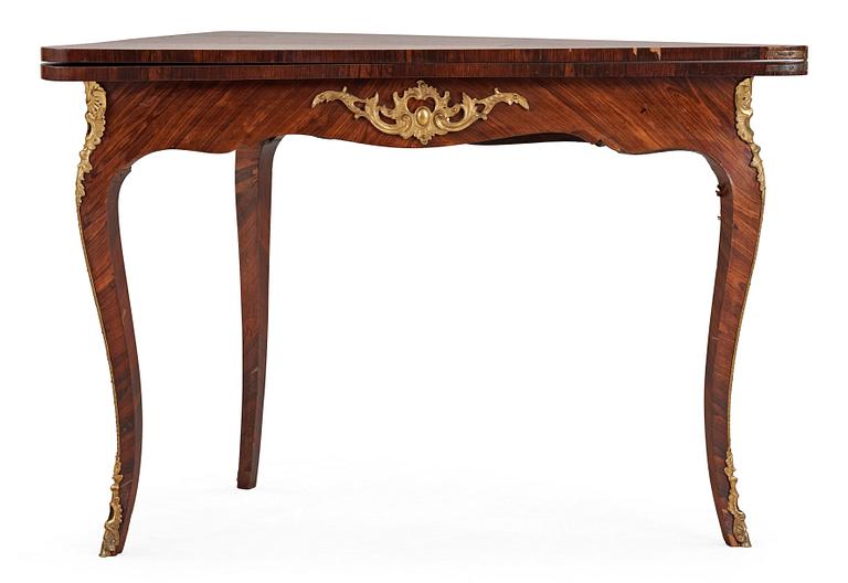 A Swedish Rococo 18th century games table.