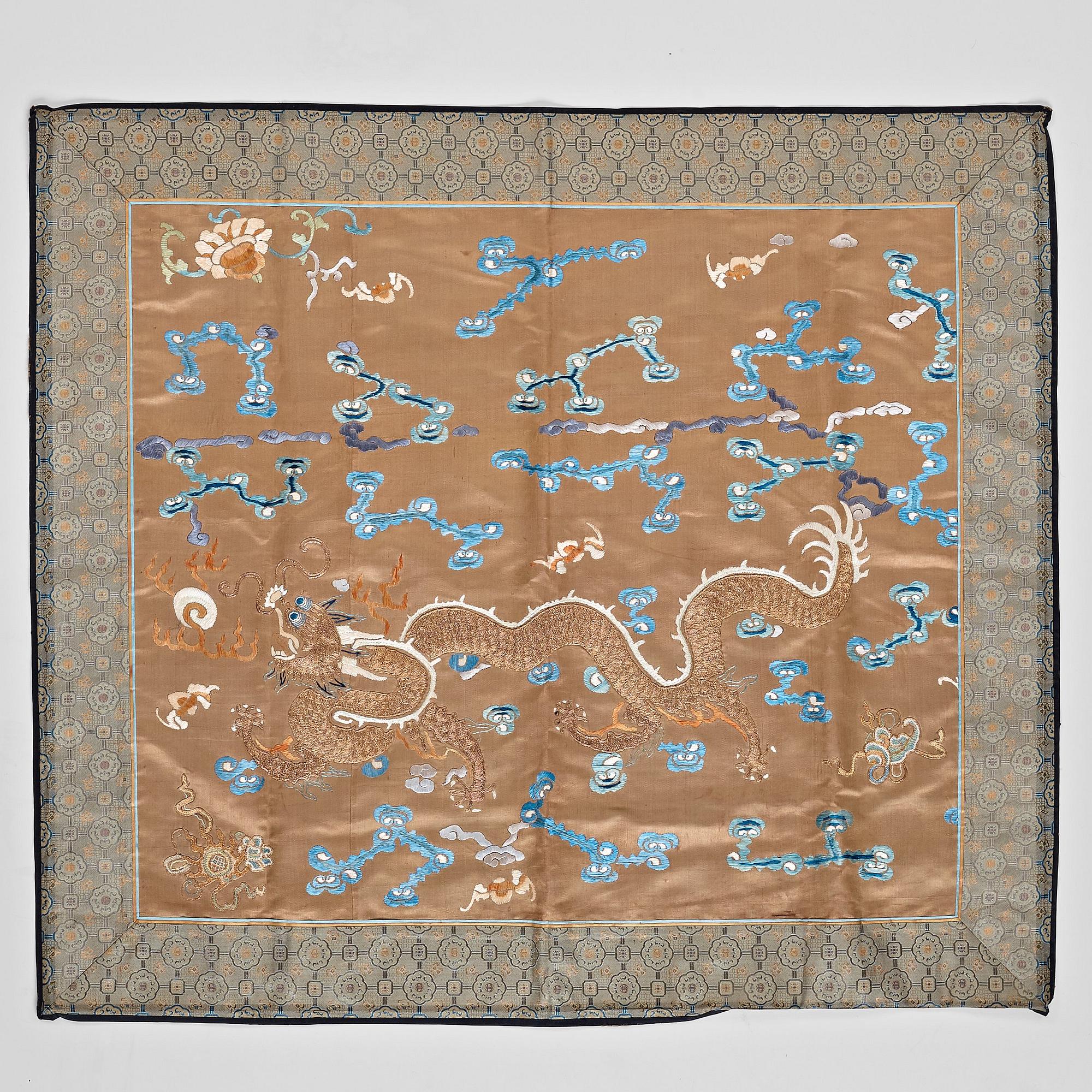 BRODERI, siden. Qingdynastin (1644-1912).