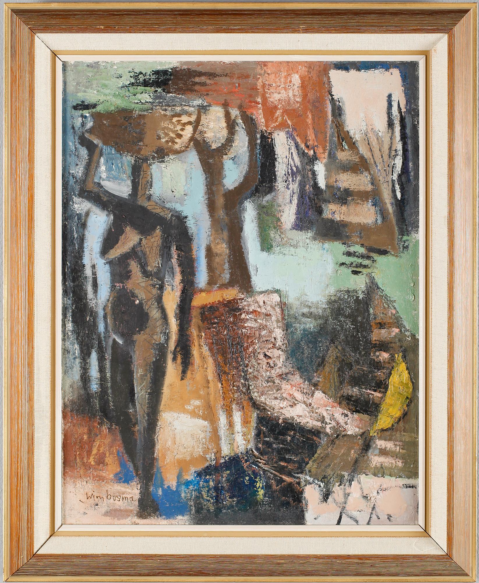 WIM BOSMA, olja på duk, signerad.
