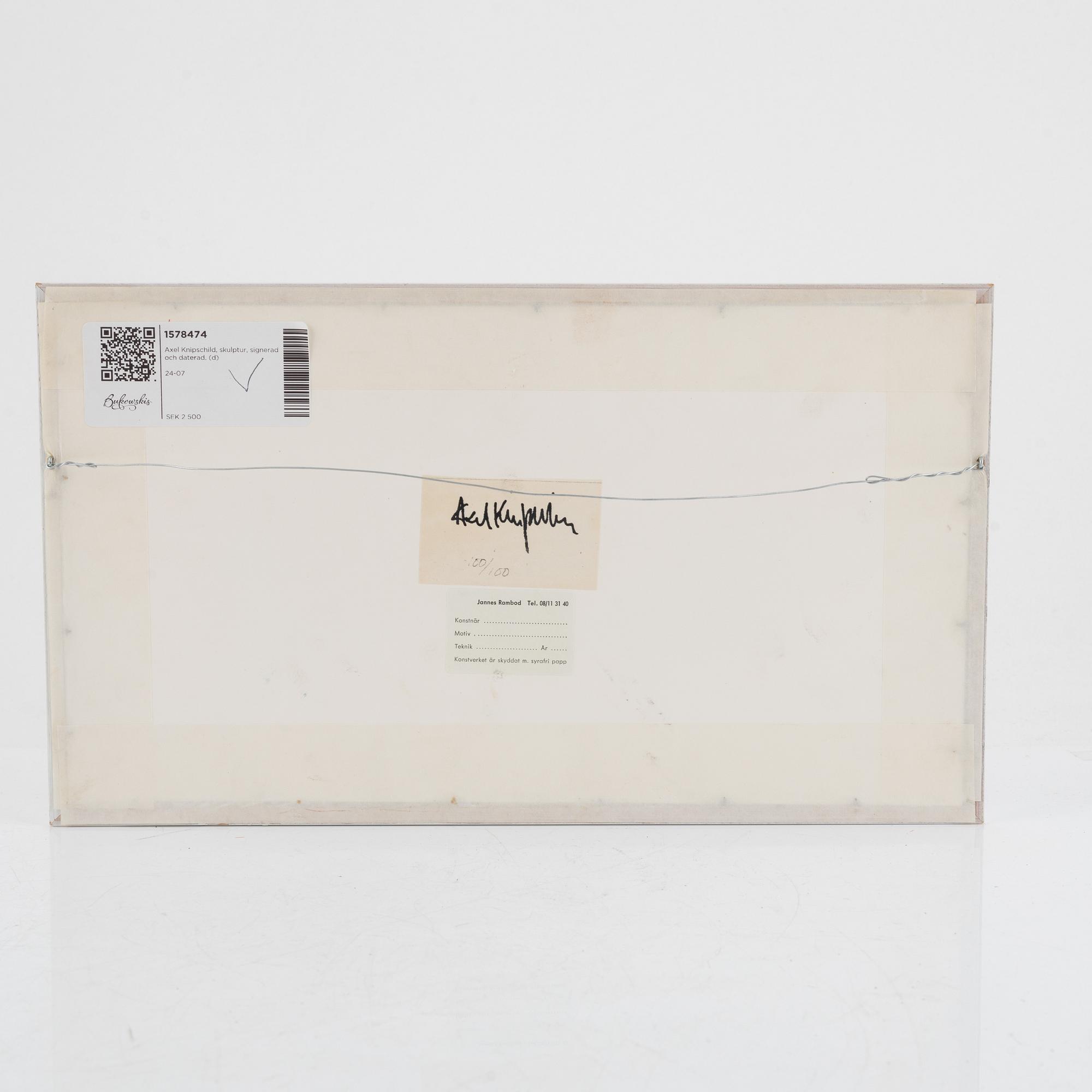 Axel Knipschild, sculpture, "Space Activator".