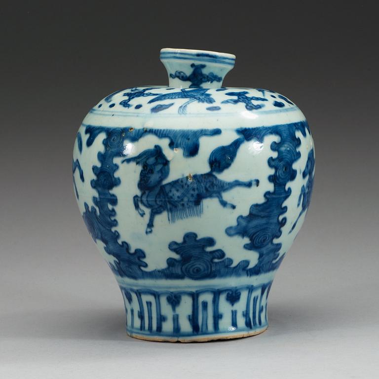 VAS, porslin. Ming dynastin, Wanli (1572-1620).
