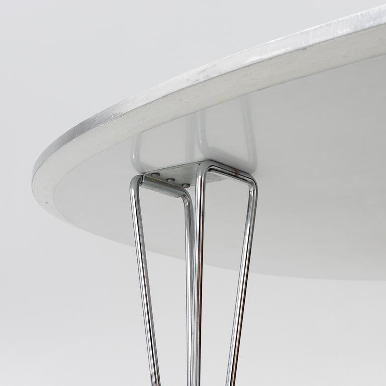 Bruno Mathsson & Piet Hein, table, “Superellipse”, Fritz Hansen, Denmark.