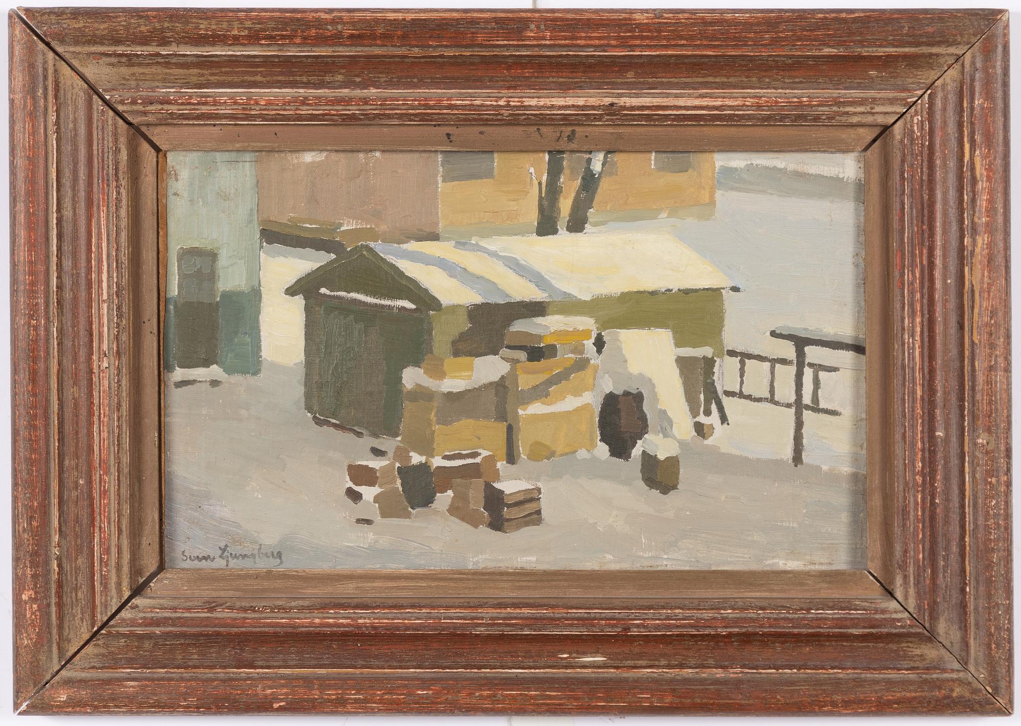 Sven Ljungberg, Uthus.