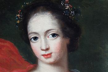 DAVID KLÖCKER EHRENSTRAHL, hans efterföljd, olja på duk, ej signerad.