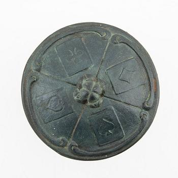 Tobaksburk, gjutjärn, tidigt 1900-tal.