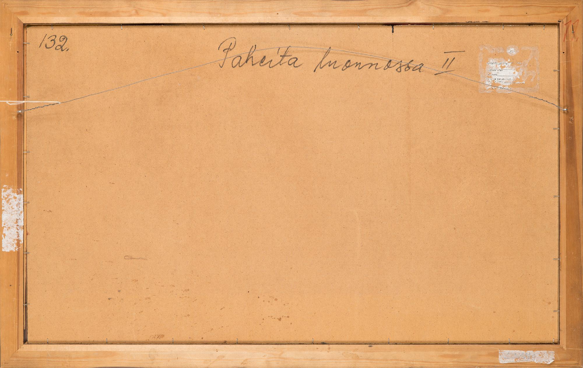 Alpo Jaakola, olja på pannå, signerad och daterad 1985.