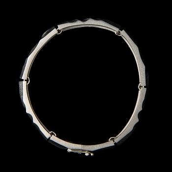 ZOLTAN POPOVITS, BRACELET. Glacier. Sterling silver, Lapponia 2004.