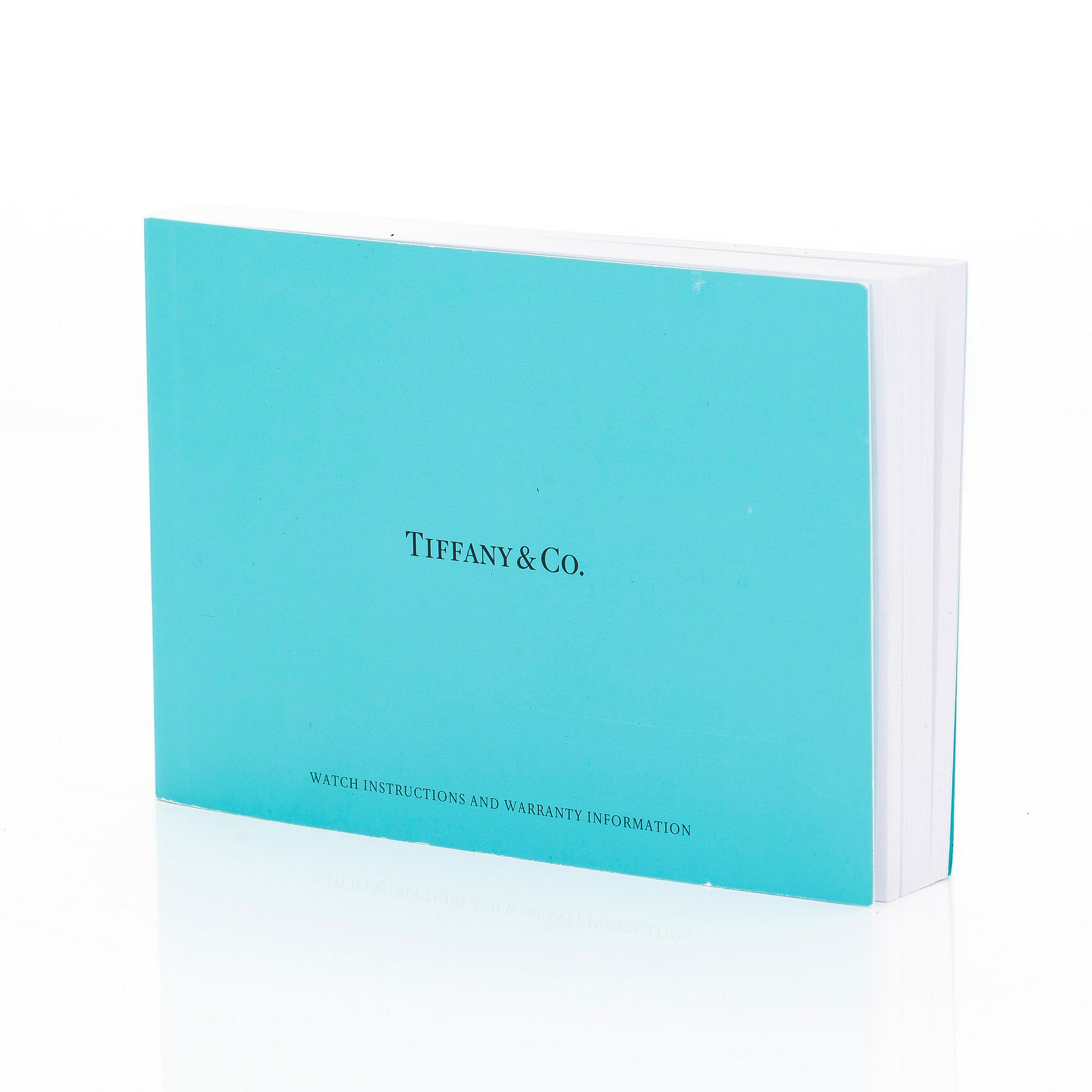 Tiffany & Co, Cocktail, rannekello, 21 x 34 mm.
