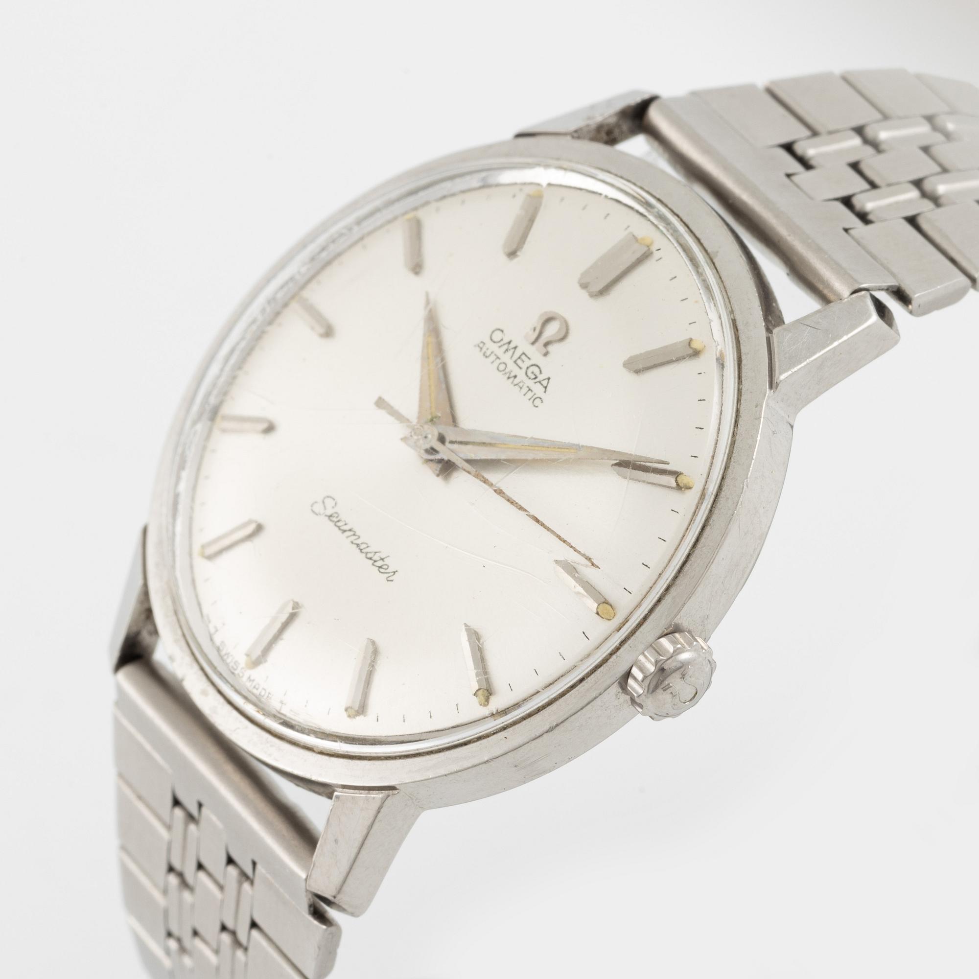 Omega, Seamaster, wristwatch, 34 mm.