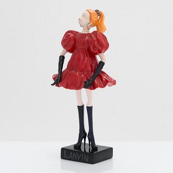 Lanvin, a 'Miss Lanvin 6' porcelain figurine, Franz, Limited Edition No. 368/800, 2007.