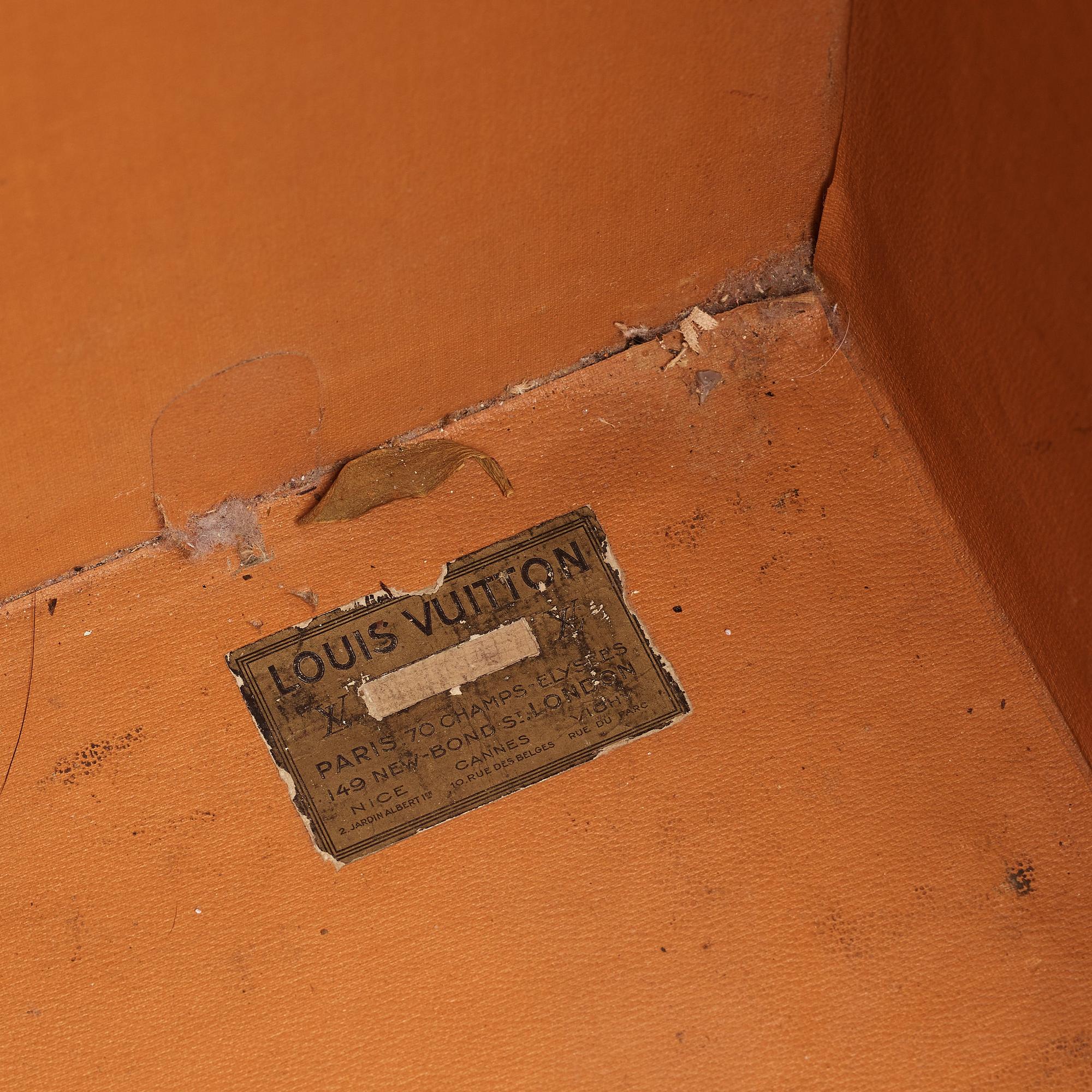 Louis Vuitton, KOFFERT/RESEGARDEROB, Louis Vuitton, tidigt 1900-tal.
