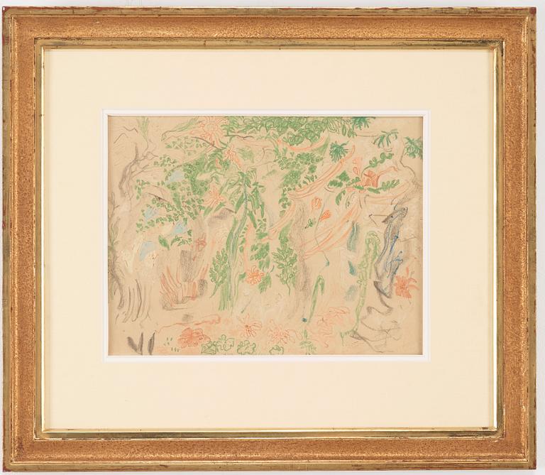 Carl Fredrik Hill, "Exotiskt landskap I" (Exotic landscape I).