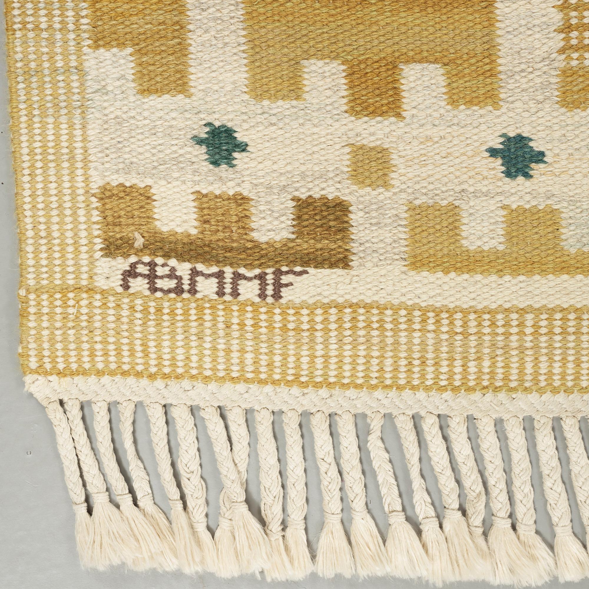 Ann-Mari Lindbom, gift Forsberg, MATTO, Ann-Mari Forsberg, AB MMF, ca 210,5 x 134,5 cm.