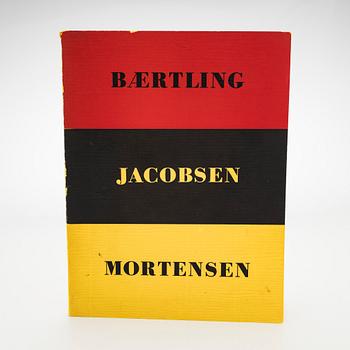 Utställningskatalog, "Konkret Realism, Baertling, Jacobsen, Mortensen", Liljevalchs Konsthall, Stockholm, 1956.