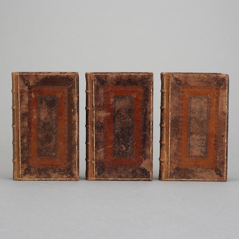 RENE-JACQUES CROISSANT, 3 volymer, Traité des Operations de Chirurgie, Paris 1738.