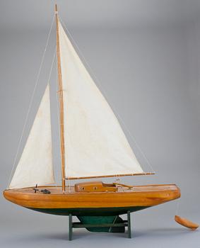 BÅTMODELL, 1900-talets andra hälft.