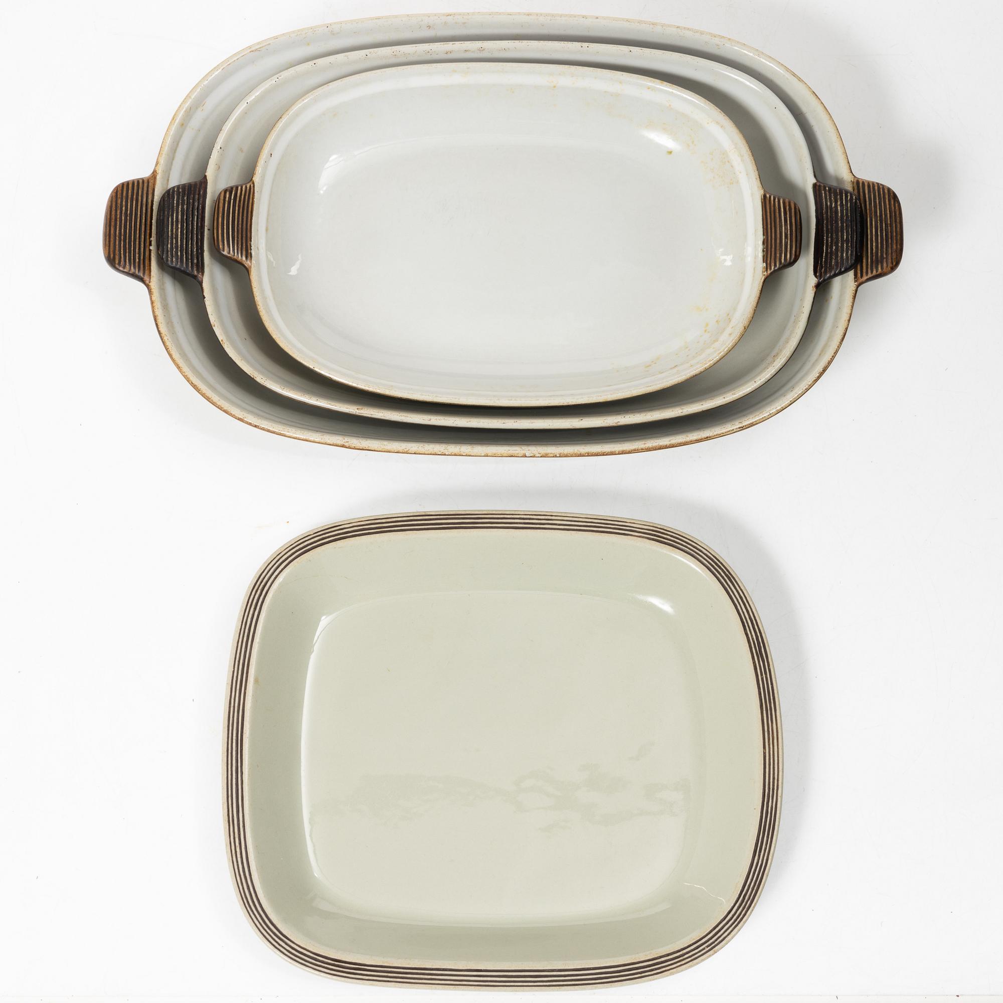 Carl-Harry Stålhane, Service ware, 15 pieces, stoneware, “Entré”, Rörstrand.