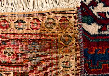 A rug,  Afshar, semi-antique. Approx. 189x158 cm.