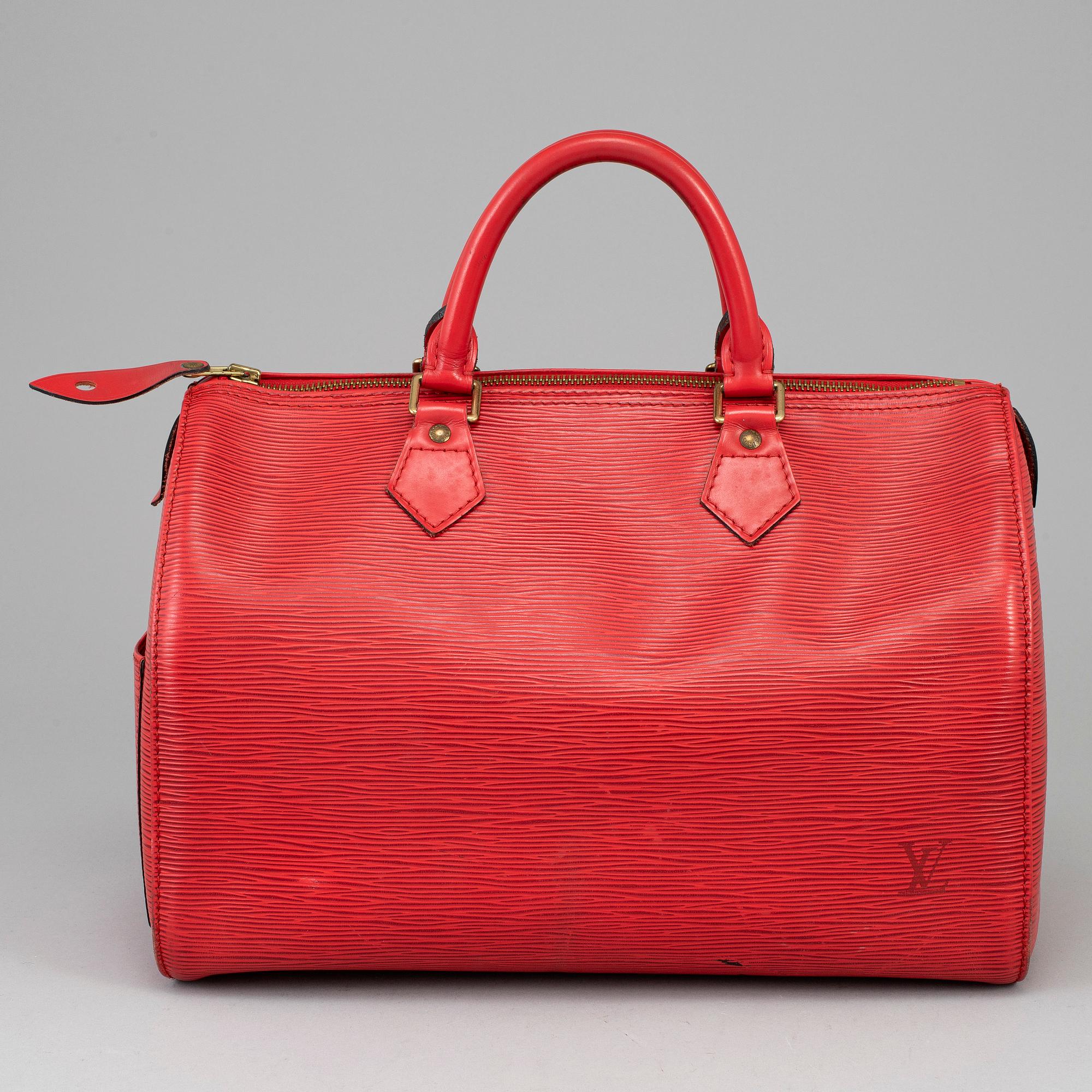 LOUIS VUITTON, 'Speedy Epi 30'.