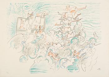 Roberto Matta · ROBERTO MATTA, färglitografi, signerad och numrerad 90/100.