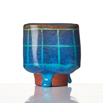 Wilhelm Kåge, a Farsta stoneware vase, Gustavsberg Studio 1950s.