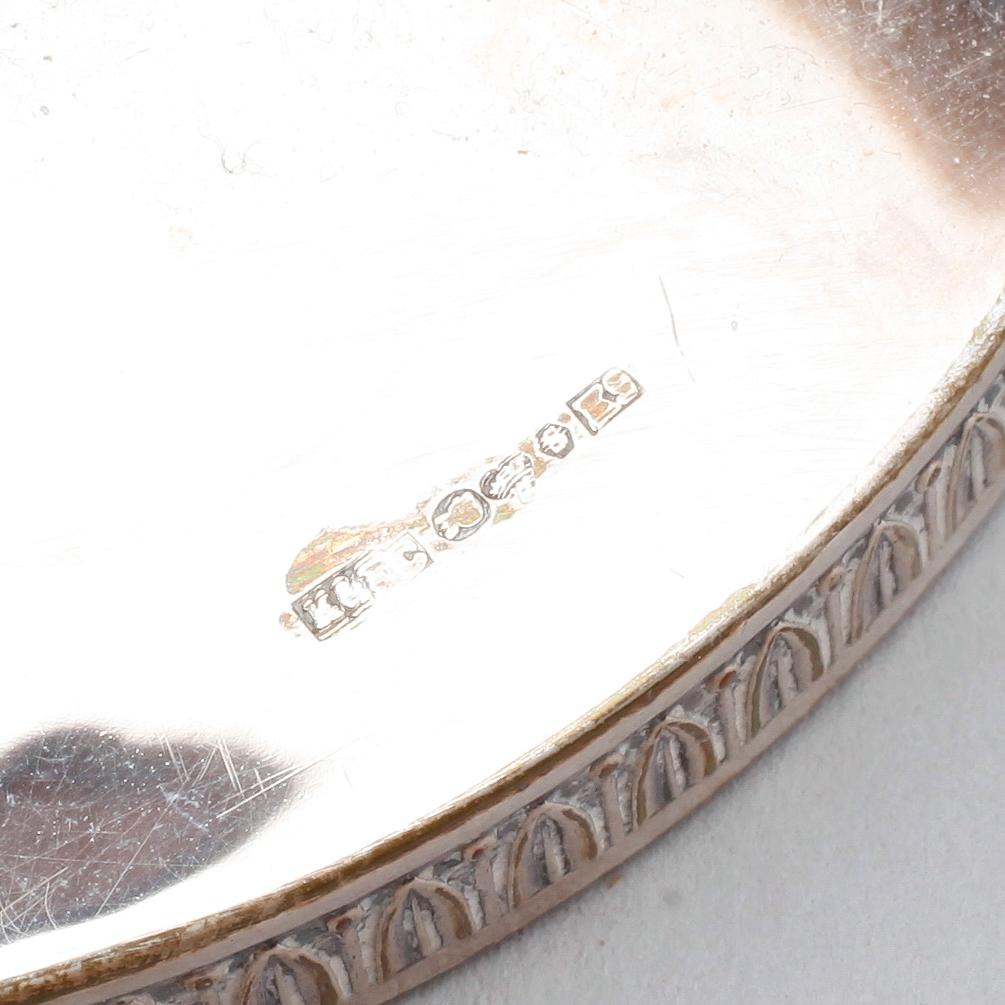 LJUSSTAKAR, 1 par, silver, K&EC, Göteborg 1960.