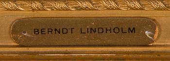 Berndt Lindholm, BERNDT LINDHOLM, RIVER LANDSCAPE.