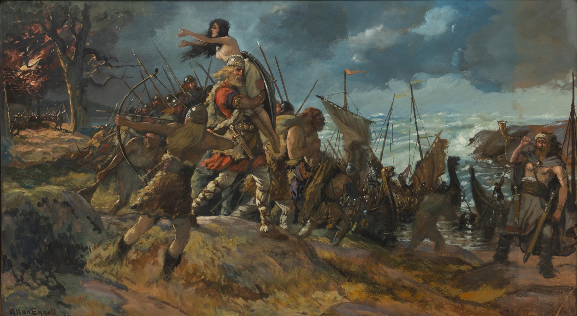 Allan Egnell, Plundering Vikings.